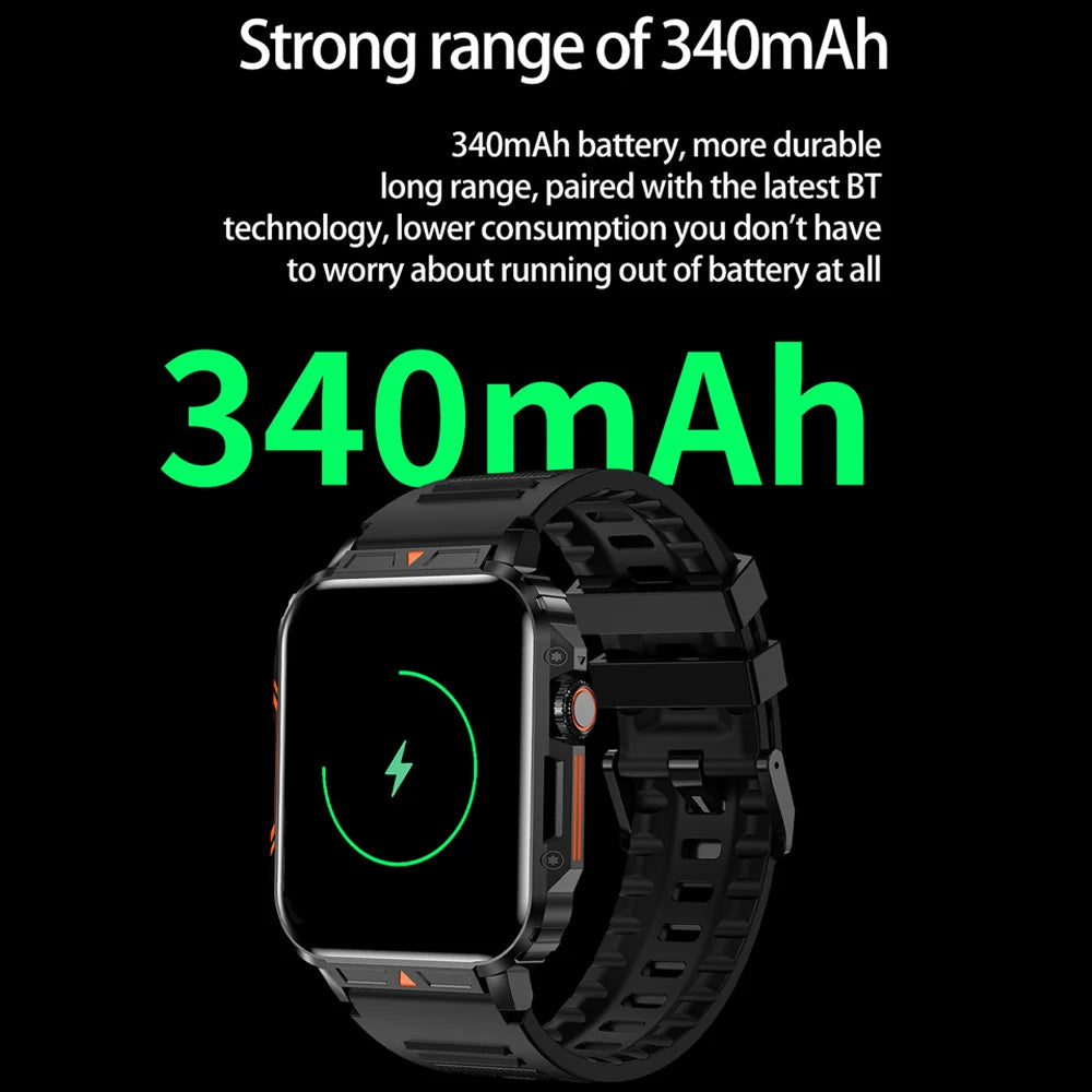 2024 New Military Man Smart Watch