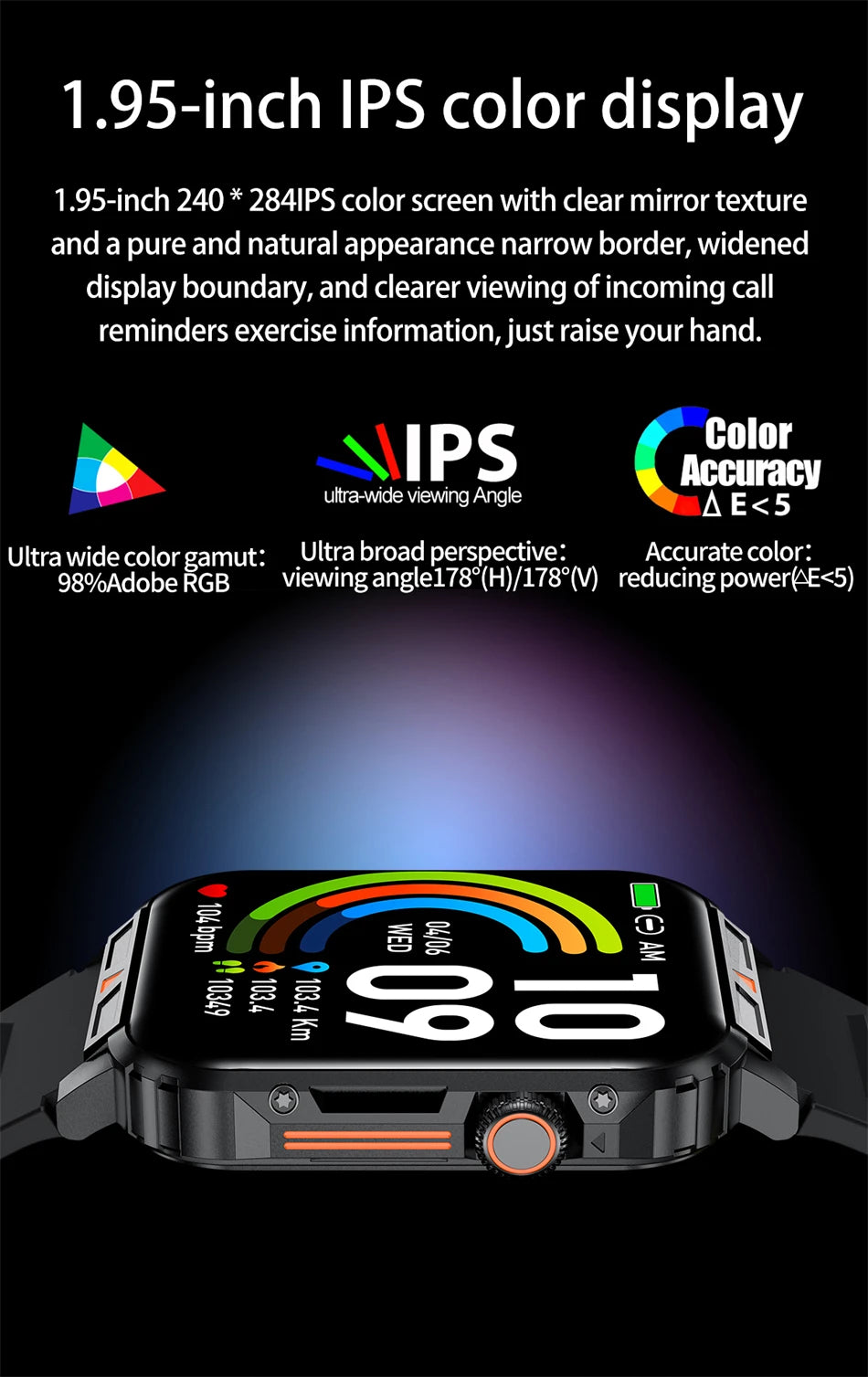 2024 New Military Man Smart Watch