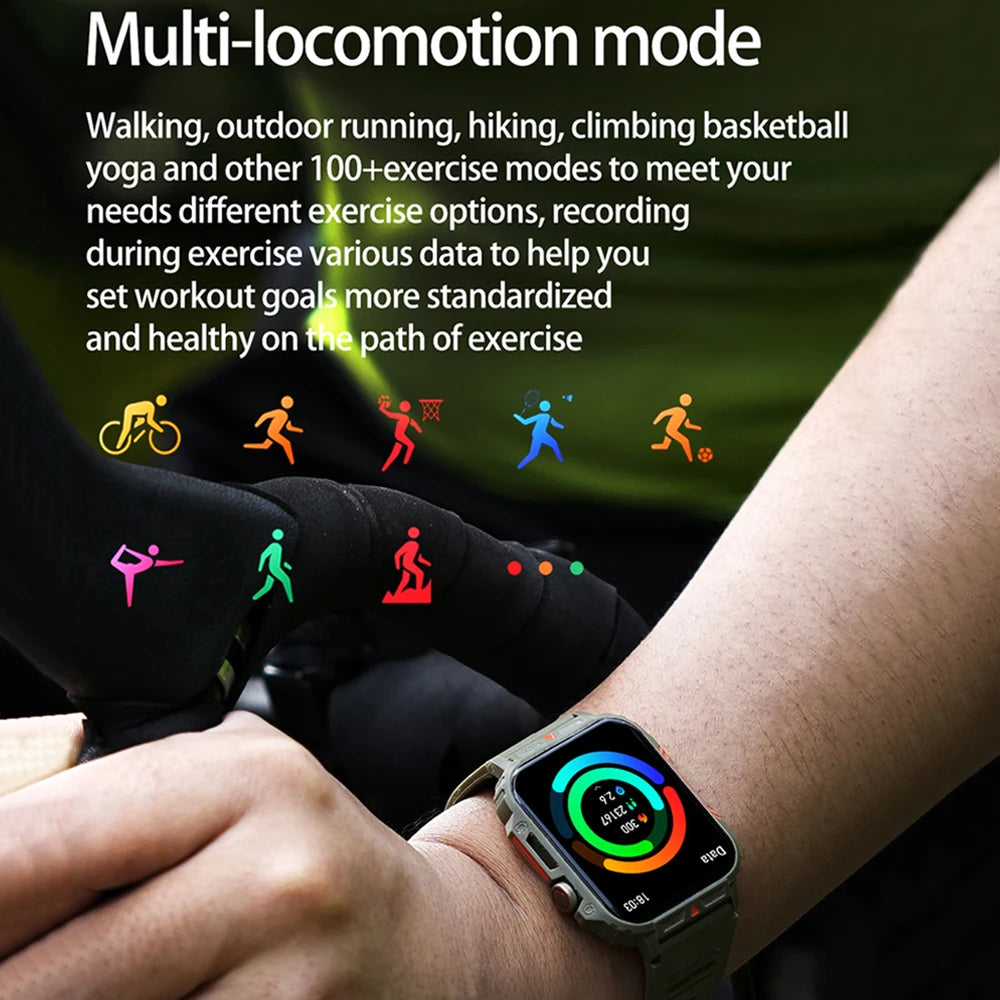 2024 New Military Man Smart Watch