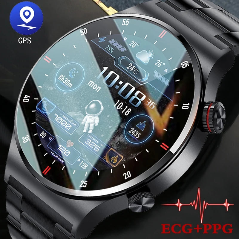 GPS ECG+PPG Bluetooth Call Smartwatch Sports
