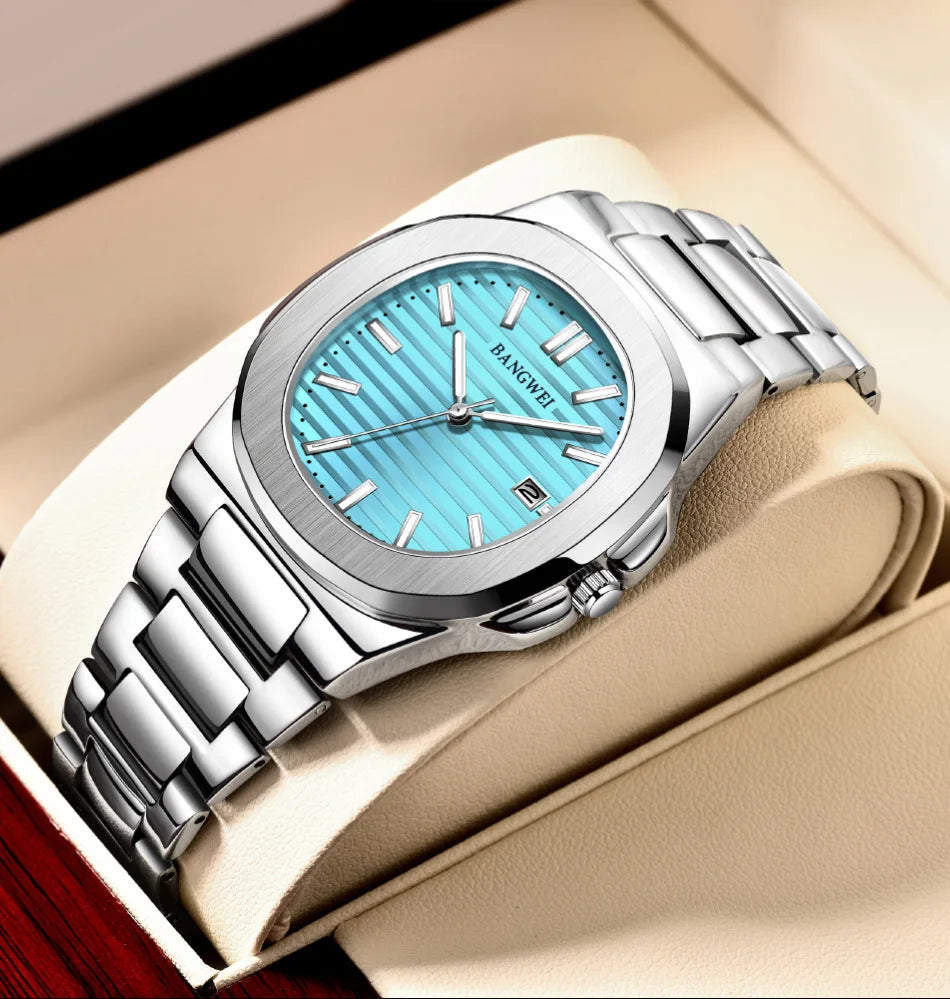 2024 New Luxury Men Watches 30M Waterproof Automatic