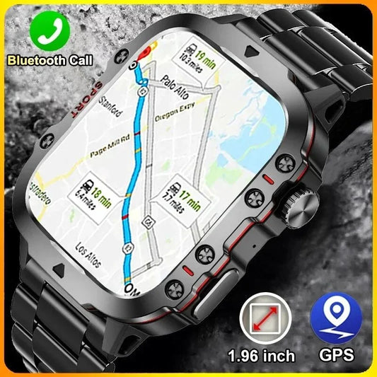 New Xiaomi Huawei GPS Track Outdoor Sport Smart Watch Men