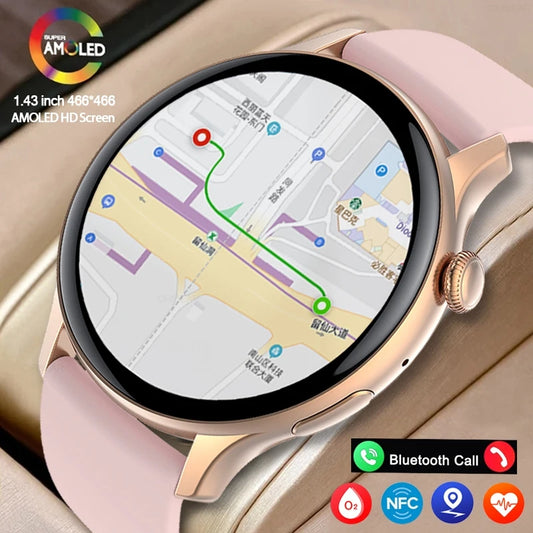 2024 True AMOLED Smart Watch Ladies