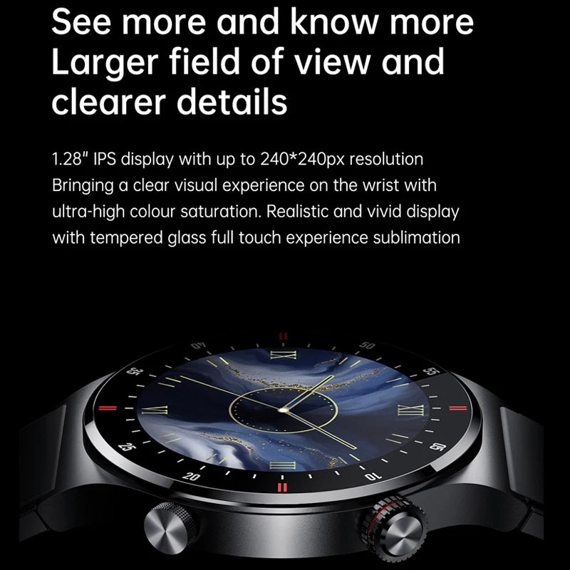 GPS ECG+PPG Bluetooth Call Smartwatch Sports