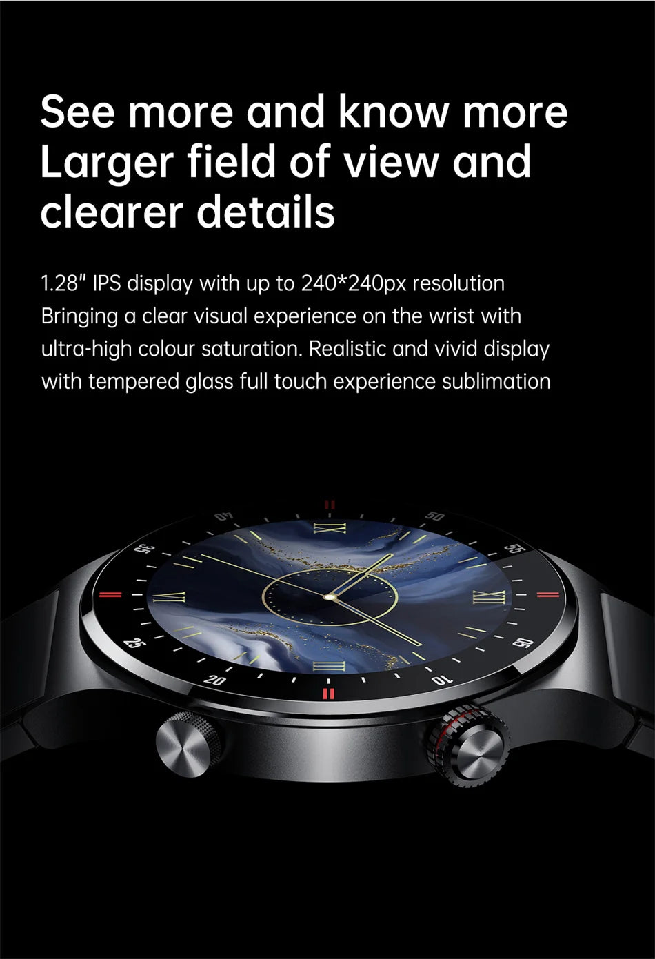 GPS ECG+PPG Bluetooth Call Smartwatch Sports