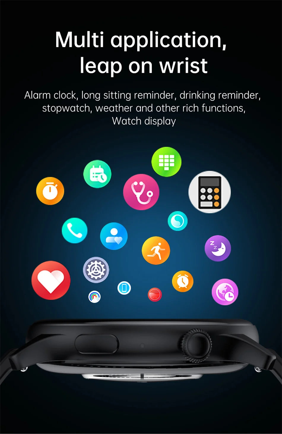 2024 True AMOLED Smart Watch Ladies