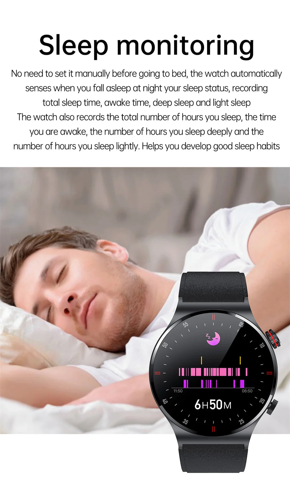 GPS ECG+PPG Bluetooth Call Smartwatch Sports
